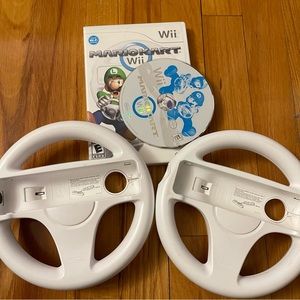 Mario Kart Wii Bundle With Wheels